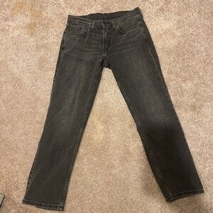 Levi's 514 Men's Dark Gray Straight Jeans